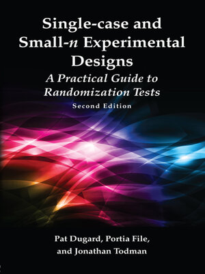 cover image of Single-case and Small-n Experimental Designs